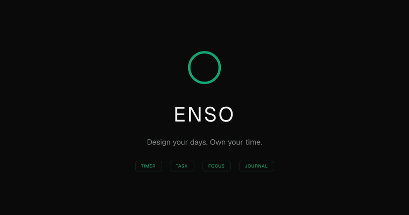ENSO — Design your days.